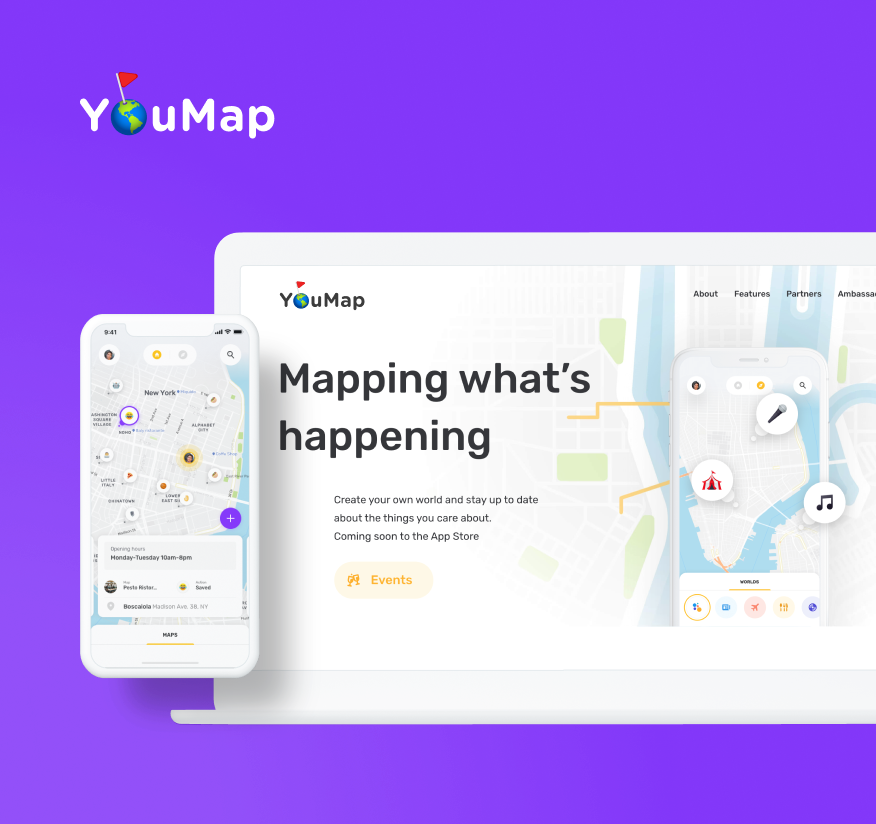YouMap - InfoSys Development Portfolio